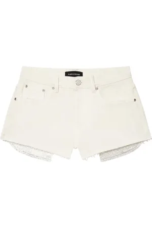 Purple Brand Jeans-Shorts mit Strass