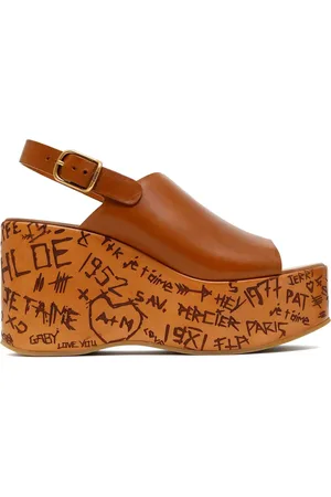 Chloé Maxime Wedge-Sandalen 130mm