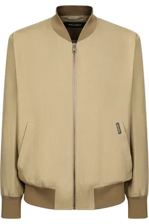 Dolce & Gabbana Leinen-Bomberjacke ohne Futter