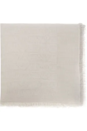 Emporio Armani Schal mit Logo-Print