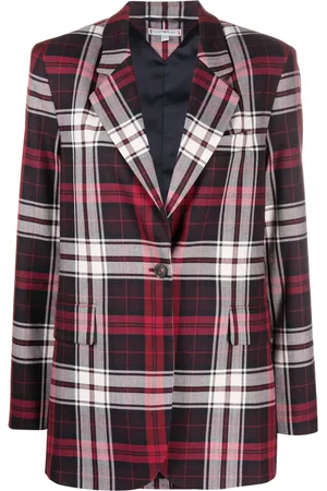 Tommy Hilfiger Einreihiger Blazer mit Karomuster
