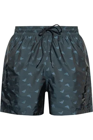 Emporio Armani Badeshorts mit Logo-Print