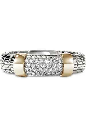John Hardy Strukturiertes Silberarmband