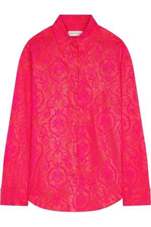DRIES VAN NOTEN Hemd mit Barockmotiv