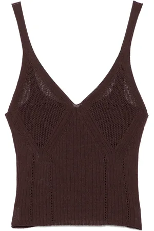 Twin-Set Gestricktes Tanktop