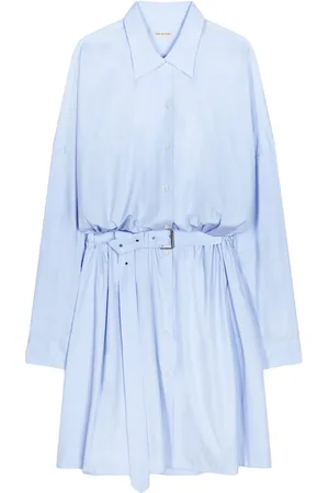 DRIES VAN NOTEN Hemdkleid mit Gürtel