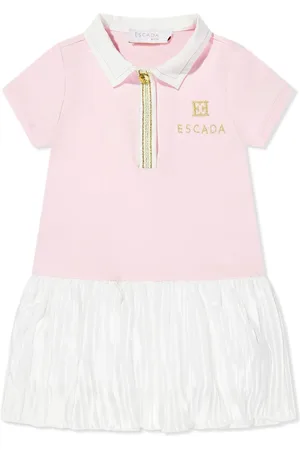 Escada Kleid mit Logo-Stickerei