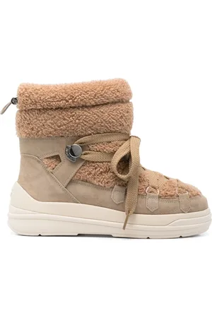 Moncler Insolux Schneestiefel aus WIldleder