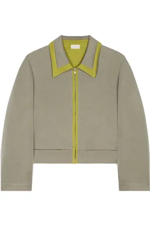 DRIES VAN NOTEN Jacke mit Kontrastdetails