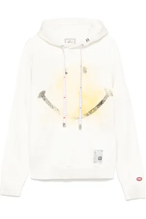 Maison Mihara Yasuhiro Hoodie mit Smiley-Print