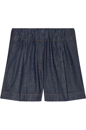 DRIES VAN NOTEN Weite Jeans-Shorts