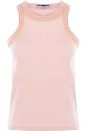 MELITTA BAUMEISTER Trägershirt mit Kontrastborten
