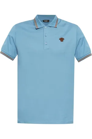 VERSACE Poloshirt mit Medusa-Stickerei