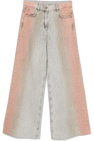 Patrizia Pepe Strassverzierte Jeans