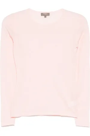 N.PEAL Eden T-Shirt mit rundem Ausschnitt