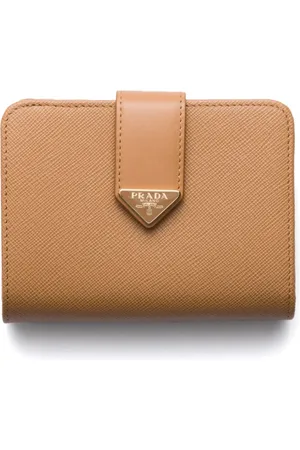 Prada Portemonnaie aus Saffiano-Leder