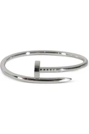 Cartier Pre-owned 18kt Juste un Clou Weißgoldarmreif