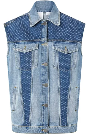 Pinko Klassische Jeansweste