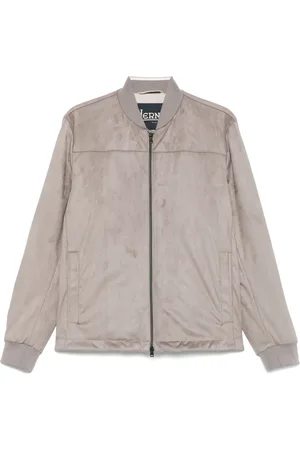 HERNO Bomberjacke aus Faux-Wildleder