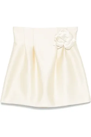 Elisabetta Franchi Minirock aus Duchesse-Satin