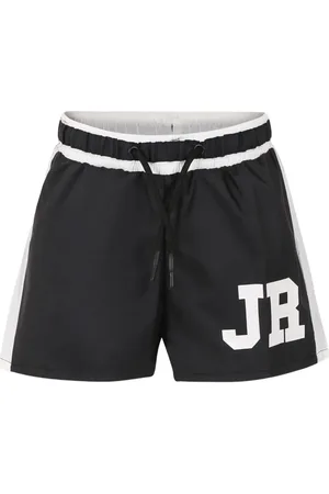 John Richmond Badeshorts mit Logo-Print
