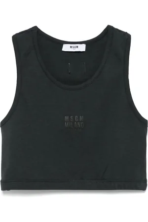Msgm Tanktop mit Logo-Print
