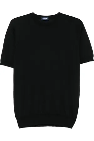 DRUMOHR Fein geripptes T-Shirt