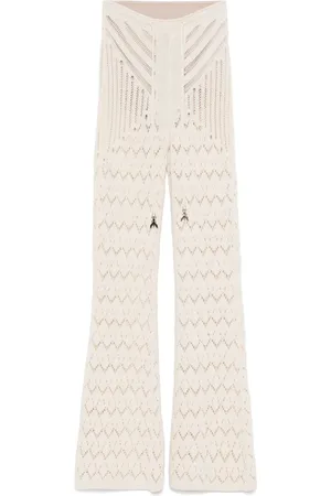 Patrizia Pepe Hose mit Lochmuster