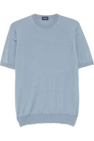 DRUMOHR Fein geripptes T-Shirt
