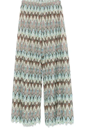 MISS GRANT Hose mit Wellenmuster