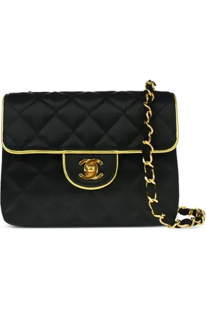 CHANEL 1990 mini Classic Square Flap Schultertasche