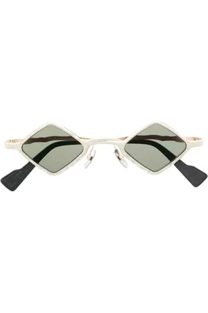 KUBORAUM Sonnenbrille mit Gestell in Rautenform