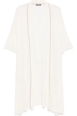 N.PEAL Kaftankleid aus Leinengemisch