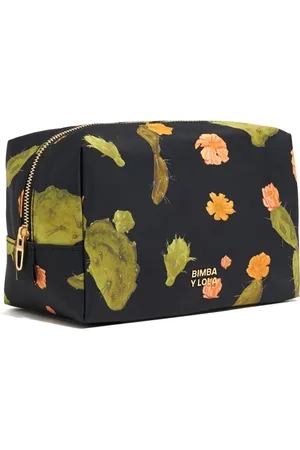 Bimba y Lola Kosmetiktasche mit Blumen-Print