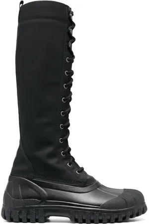 Rains Overknee-Stiefel mit Schnürung
