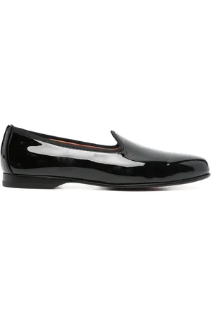 santoni Slipper aus Leder
