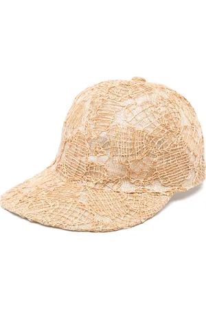 ERMANNO SCERVINO Baseballkappe aus Raffiabast