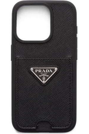 Prada IPhone 15 Pro-Hülle mit Triangel-Logo