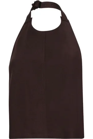 WARDROBE.NYC Rückenfreies Neckholder-Top