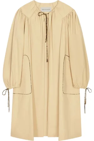 DRIES VAN NOTEN Mantel im Deconstructed-Look