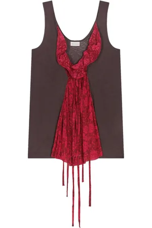 DRIES VAN NOTEN Oberteil im Layering-Look
