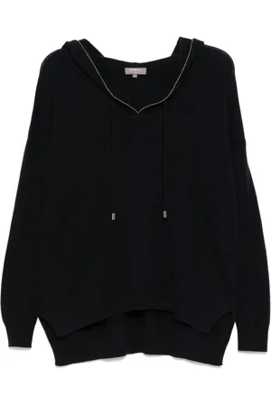 N.PEAL Maya Metal Hoodie