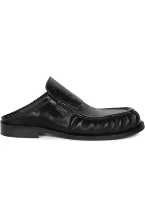 DRIES VAN NOTEN Slipper aus Leder