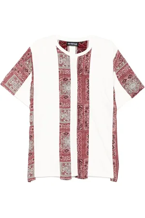 MOSTLY HEARD RARELY SEEN T-Shirt mit gespleißtem Paisley
