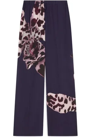 DRIES VAN NOTEN Hose mit grafischem Print