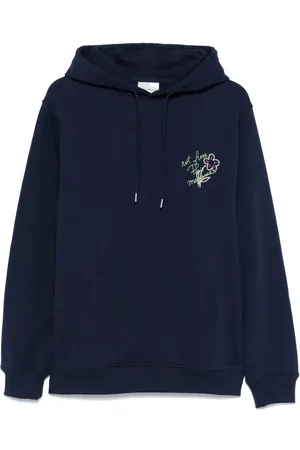 Drôle de Monsieur Le Hoodie Slogan Esquisse Oberteil