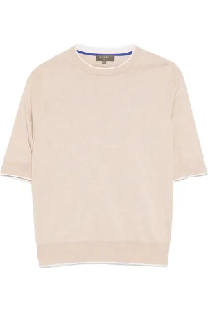 N.PEAL T-Shirt mit Rundhalsausschnitt