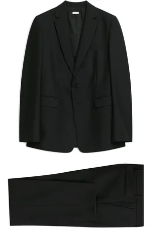 DRIES VAN NOTEN Schmaler Anzug aus Wolle