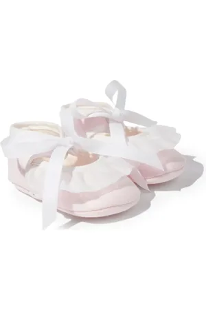 PAZ RODRIGUEZ Lauflernschuhe mit Rüschenbesatz