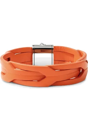 John Hardy Lederarmband im Layering-Look